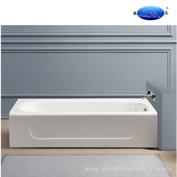 60'' Bathroom Apron Cast Iron Enamel Bath Tubs